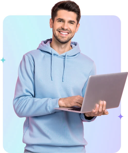 Programador con un Portatil